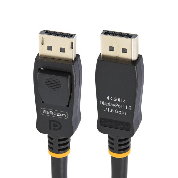 Cable displayport 4k x 2k startech 1.8m - macho - macho - negro