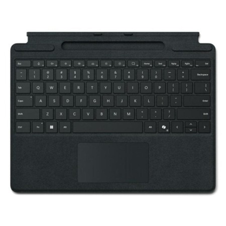 Teclado microsoft surface pro negro frances de belgica + pen