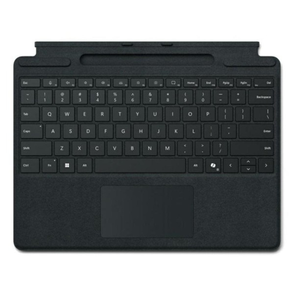 Teclado microsoft surface pro negro frances de belgica + pen
