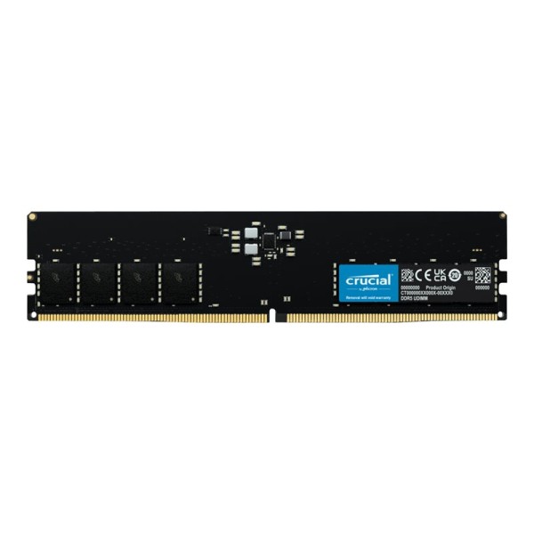 Memoria ram ddr5 16gb crucial - udimm - 5600 tray