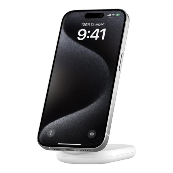 Cargador inalambrico belkin wib007vfwh 15w blanco