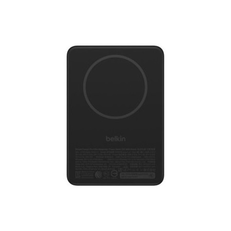 POWERBANK 10000mAh BELKIN BPD016 MAGSAFE PD 30W 1xUSB-C QI2 15W SOPORTE INTEGRADO NEGRO