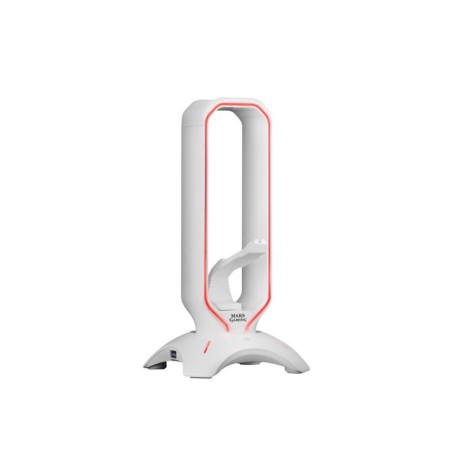 Soporte auriculares mars gaming mhhpro white