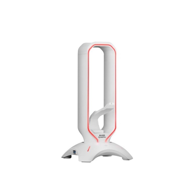 Soporte auriculares mars gaming mhhpro white
