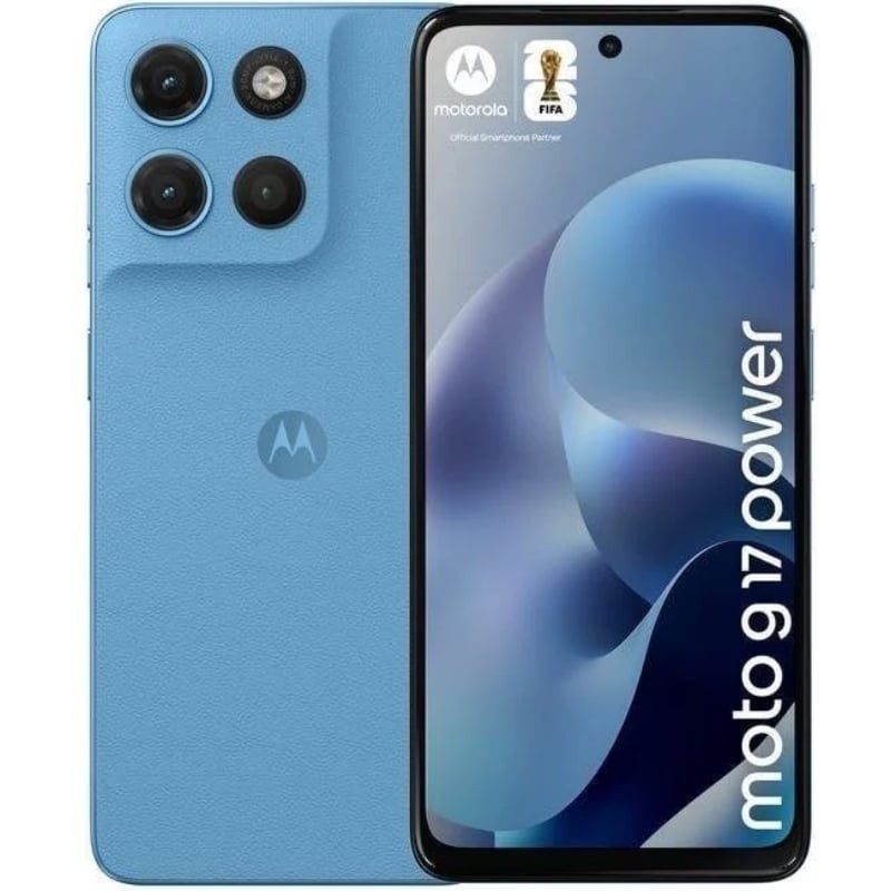 Smartphone Motorola Moto G17 Power 4GB/ 256GB/ 6.72″/ Azul Claro