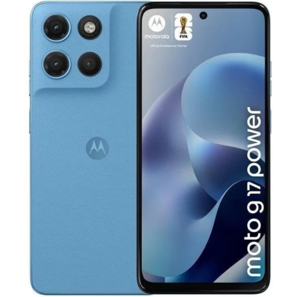 Smartphone Motorola Moto G17 Power 4GB/ 256GB/ 6.72″/ Azul Claro