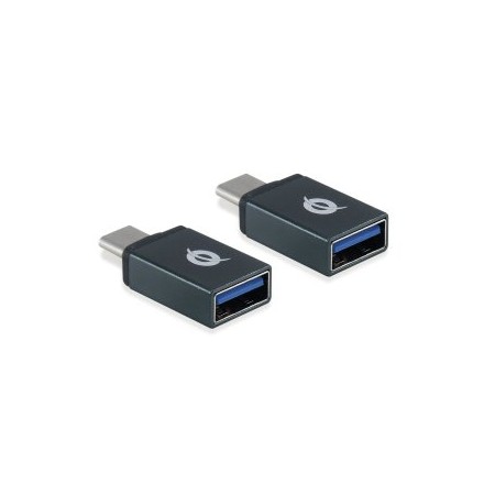 ADAPTADOR USB-C 3.1 MACHO A USB 3.0 TIPO A HEMBRA OTG 10GB/S PACK 2 UDS