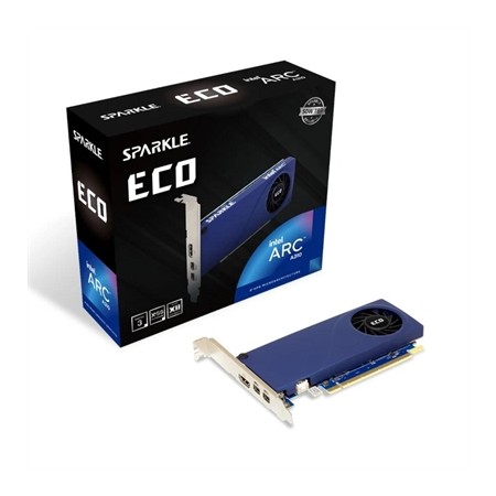 Tarjeta grafica sparkle intel arc a310 eco 4gb ddr6 lp bracket