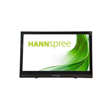 MONITOR 15.6″ PORTABLE TACTIL HDMI VGA HANNSPREE HT161HNB TFT HD 60HZ 12MS ALTAVOZ NEGRO