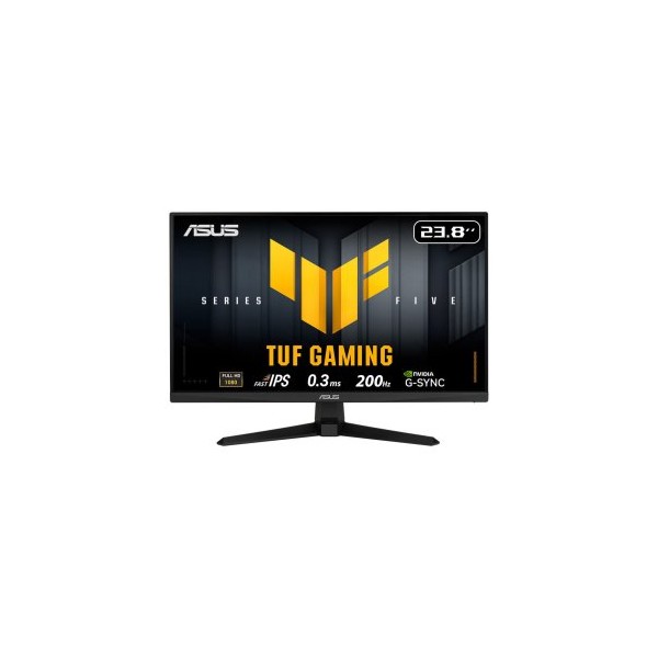 MONITOR 24″ DP HDMI ASUS TUF GAMING VG249Q5A IPS FHD 200Hz 0.3ms ALTAVOZ NEGRO