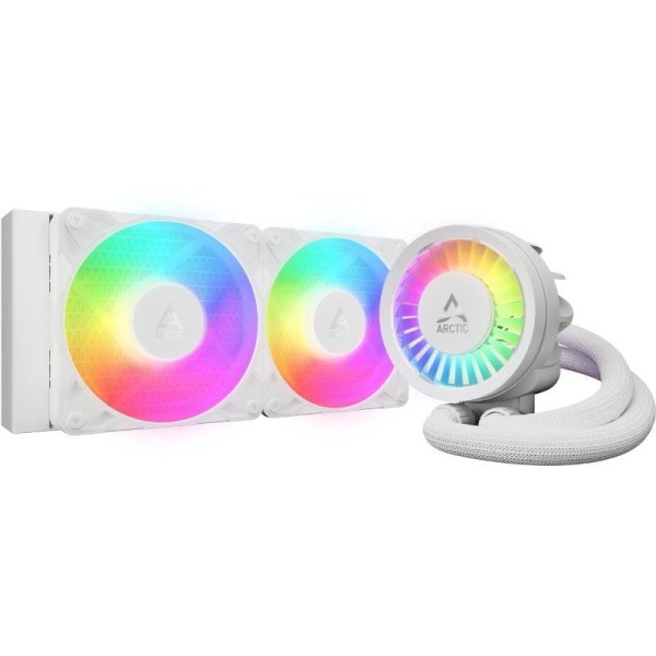 Sistema de Refrigeración Líquida Arctic Liquid Freezer III Pro 240 A-RGB/ Blanco