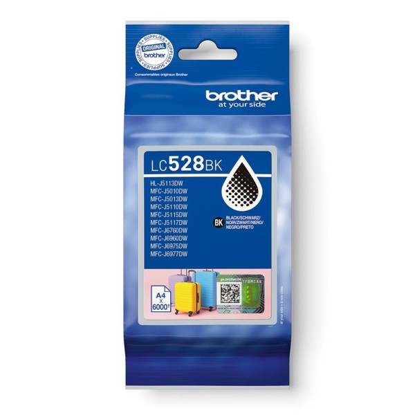 Cartucho tinta brother lc528bk negro
