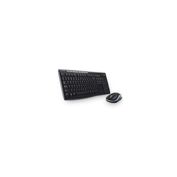 Teclado + mouse logitech mk270 wireless inalambrico ingles