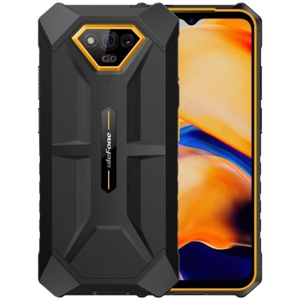 Smartphone Rugerizado Ulefone Armor X13 6GB/ 64GB/ 6.52″/ Negro y Naranja