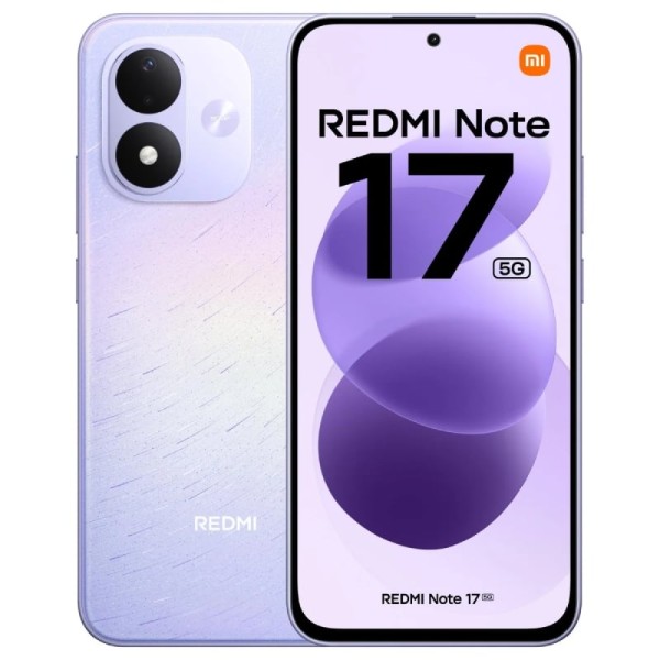 Smartphone Xiaomi Redmi Note 17 6GB/ 128GB/ 6.99″/ 5G/ Púrpura