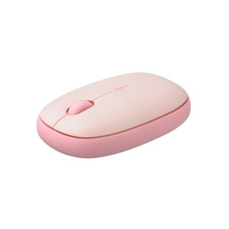 MOUSE RAPOO WIRELESS Y BLUETOOTH M660 SILENT 2.4G GHz BT 5.0 USB 3.0 3 BOTONES 1300 PPP ROSA MULTI