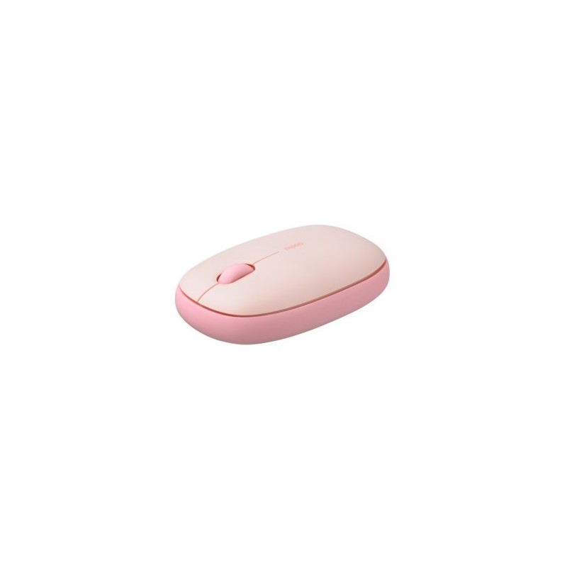 MOUSE RAPOO WIRELESS Y BLUETOOTH M660 SILENT 2.4G GHz BT 5.0 USB 3.0 3 BOTONES 1300 PPP ROSA MULTI