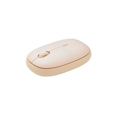 MOUSE RAPOO WIRELESS Y BLUETOOTH M660 SILENT 2.4G GHz BT 5.0 USB 3.0 3 BOTONES 1300 PPP BEIGE