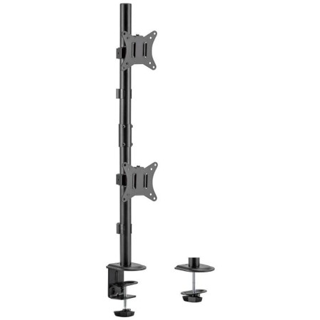 Soporte de Mesa para 2 Monitores o TV Aisens DT32TSR-229/ Giratorio/ Inclinable/ hasta 9kg