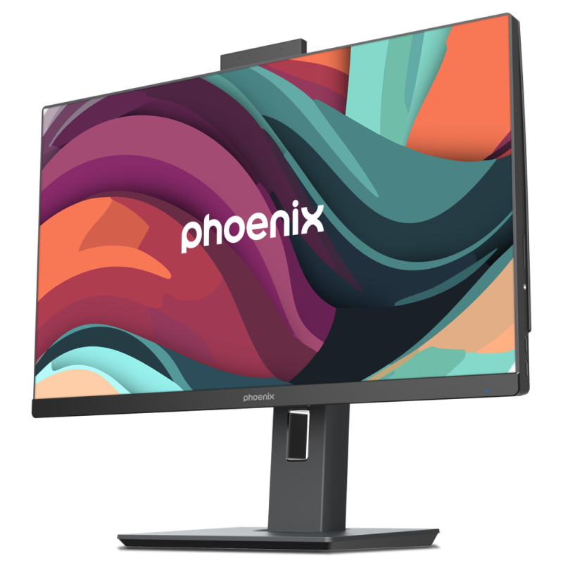 Ordenador pc all in one aio phoenix unity 27 pulgadas fhd ajustable altura y rotativo - web cam - intel i5 14400 - 16 gb ddr5 - 