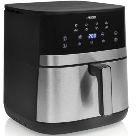 Freidora por Aire Airfryer / Sin Aceite Princess DualHeat 182474/ Doble Resistencia 2300W (1800W+500W)/ Capacidad 7L