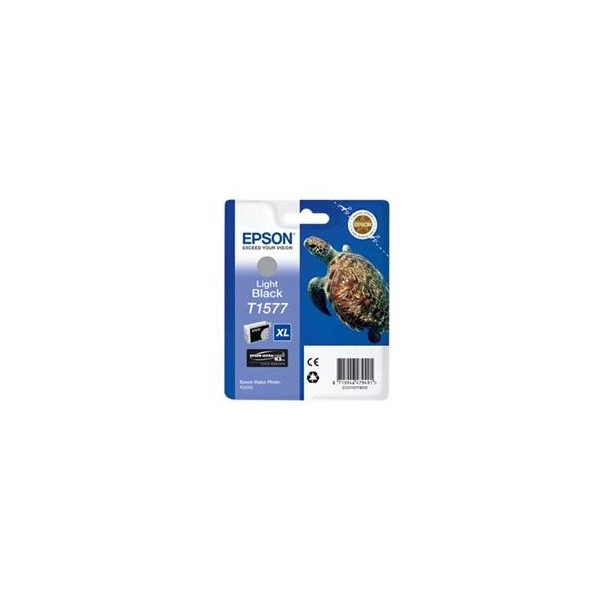 Cartucho tinta epson t157740 gris para epson photo r3000 - c13t15774010 - tortuga