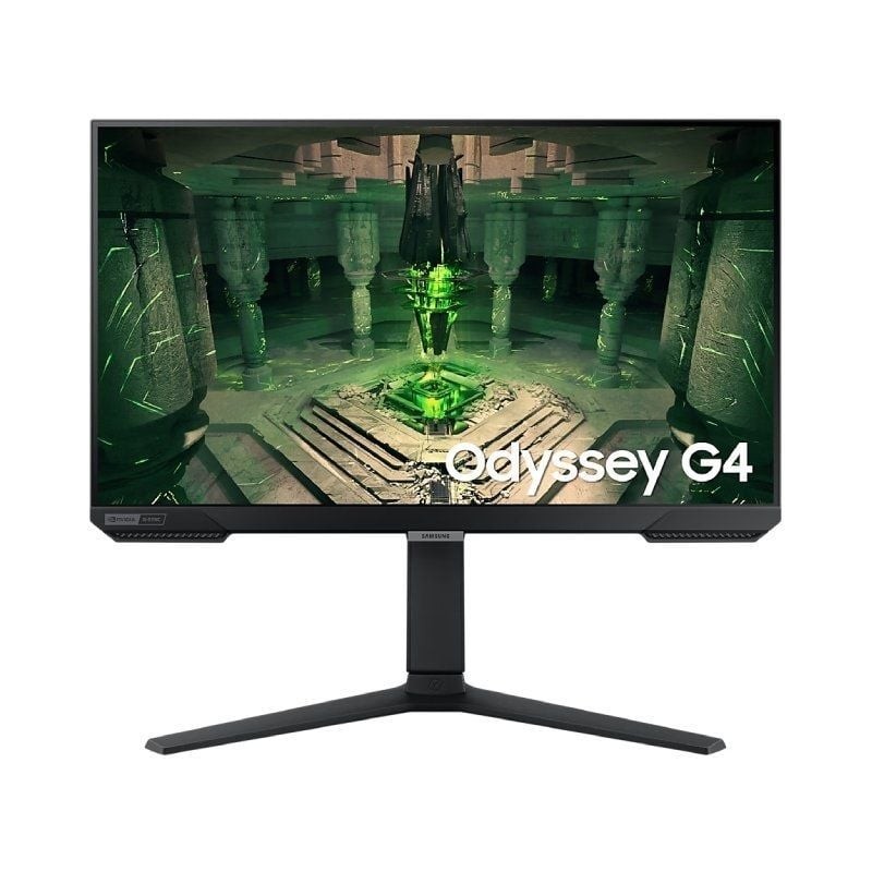 Monitor Gaming Samsung Odyssey G4 S25BG400EU/ 25″/ Full HD/ 1ms/ 240Hz/ IPS/ Regulable en altura/ Negro