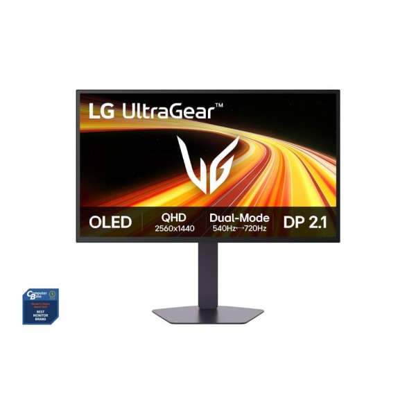 Monitor gaming lg 27gx790b 26.5 pulgadas qhd 540hz