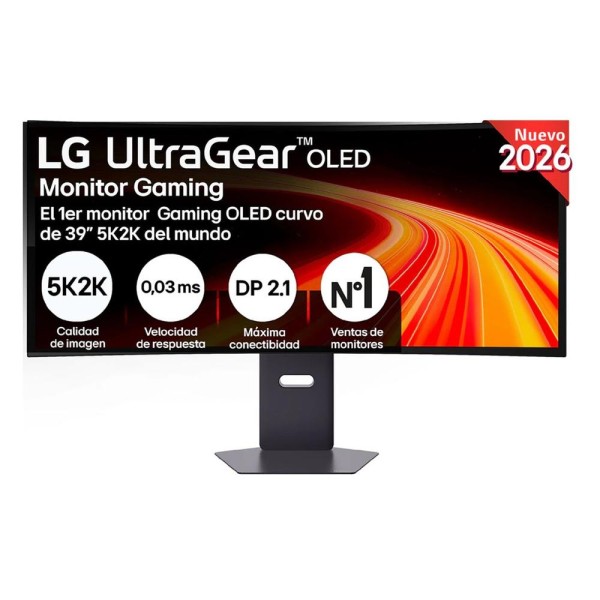 Monitor curvo gaming lg 39gx950b - b 38.6 pulgadas 5k2k 165hz