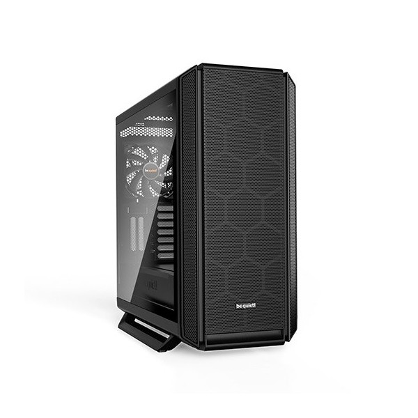 Caja ordenador gaming e - atx be quiet! silent base 802 window negra 3 ventiladores 140mm - insonorizada