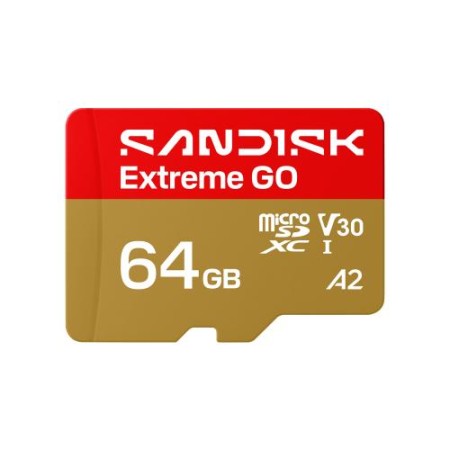 SANDISK EXTREME GO MICRO SD 64GB