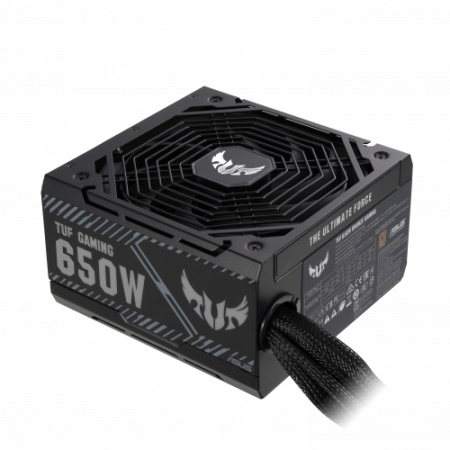 ASUS TUF-GAMING-650B unidad de fuente de alimentación 650 W 20+4 pin ATX ATX Negro