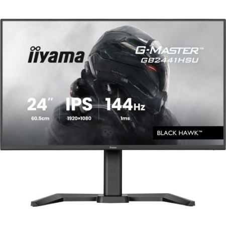 MONITOR IIYAMA 24 PULGADAS RESOLUCIÓN FULL HD (1920X1080), PANEL IPS, 1 MS (MPRT), 100 HZ, BRILLO 250, CONTRASTE 1300:1, HDMI, D
