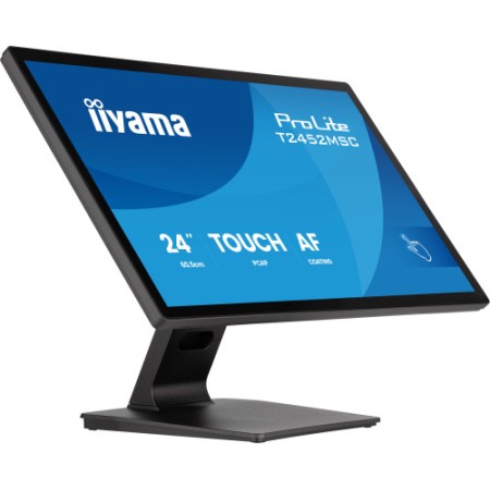 MONITOR IIYAMA 24” TACTIL IPS FULL HD 1920X1080 120HZ 5MS GTG 16:9 400CD 178° PCAP+ 10 PUNTOS USB TACTIL HDMI DP HUB USB 2X ALTA