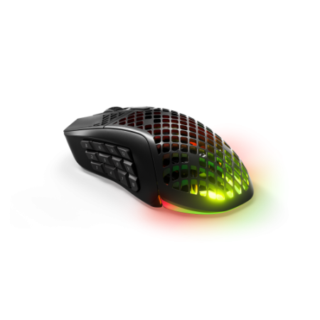 Steelseries Aerox 9 ratón Ambidextro RF Wireless + Bluetooth Óptico 18000 DPI
