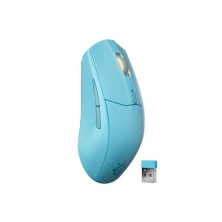 RATON STEELSERIES - RIVAL 3 WIRELESS GEN. 2 AQUA (62526)