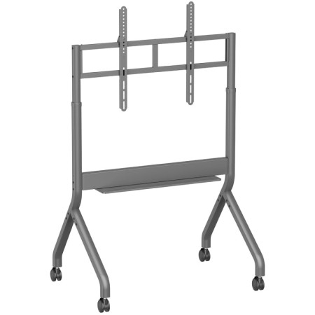 Soporte de Suelo Motorizado/ Inclinable/ Giratorio con Ruedas y Manivela Aisens FTF90E-467 para TV 55-90″/ hasta 90kg