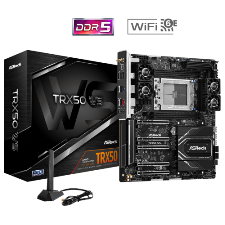 Asrock TRX50 WS AMD TRX50 Socket sTR5 ATX extendida