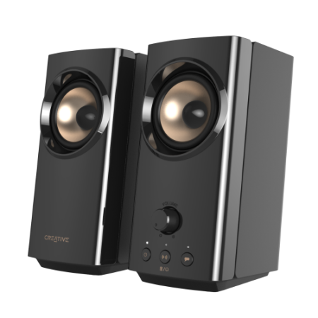 Creative Labs Creative T60 Rango completo Negro Inalámbrico y alámbrico 30 W