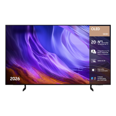 Samsung TV 83″ OLED S83H 4K Vision AI Smart TV (2026)