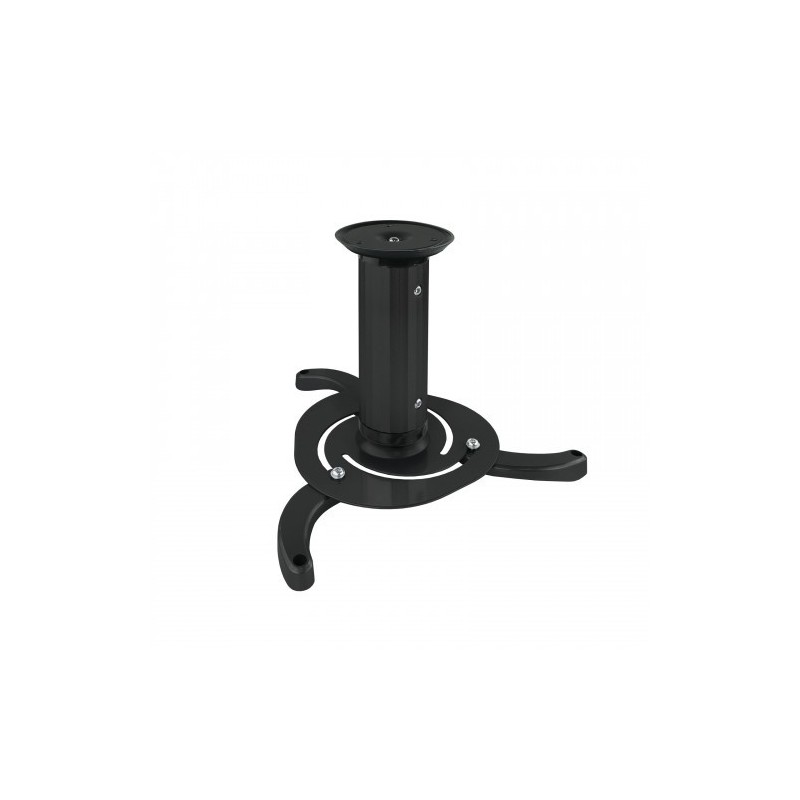 TooQ SOPORTE UNIVERSAL DE TECHO GIRATORIO 360º PARA PROYECTOR NEGRO
