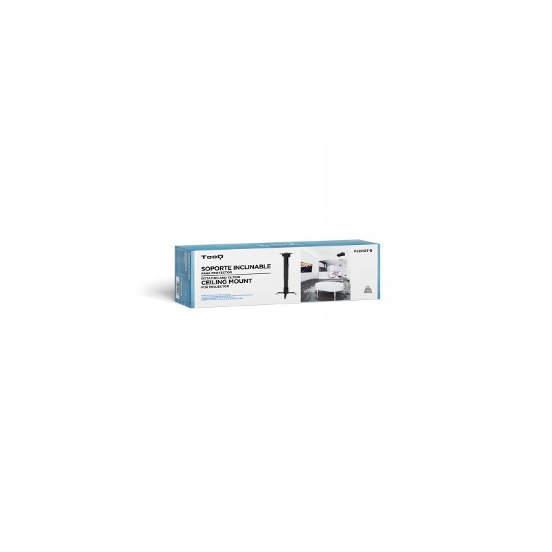 TooQ SOPORTE UNIVERSAL INCLINABLE DE TECHO PARA PROYECTOR NEGRO