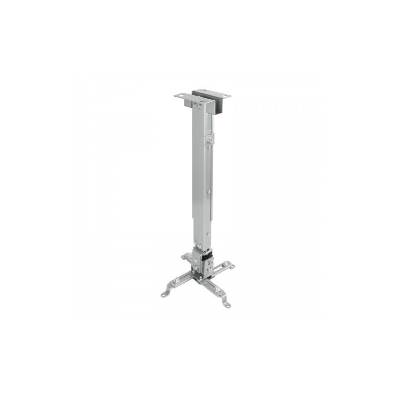 TooQ SOPORTE UNIVERSAL INCLINABLE DE TECHO PARA PROYECTOR PLATA