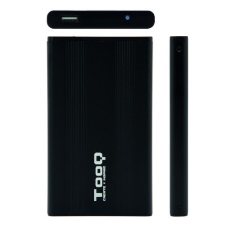 TooQ CAJA HDD 2.5″ SATA A USB 2.0 NEGRA