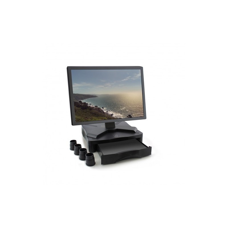 Ewent EW1280 soporte de mesa para pantalla plana Negro