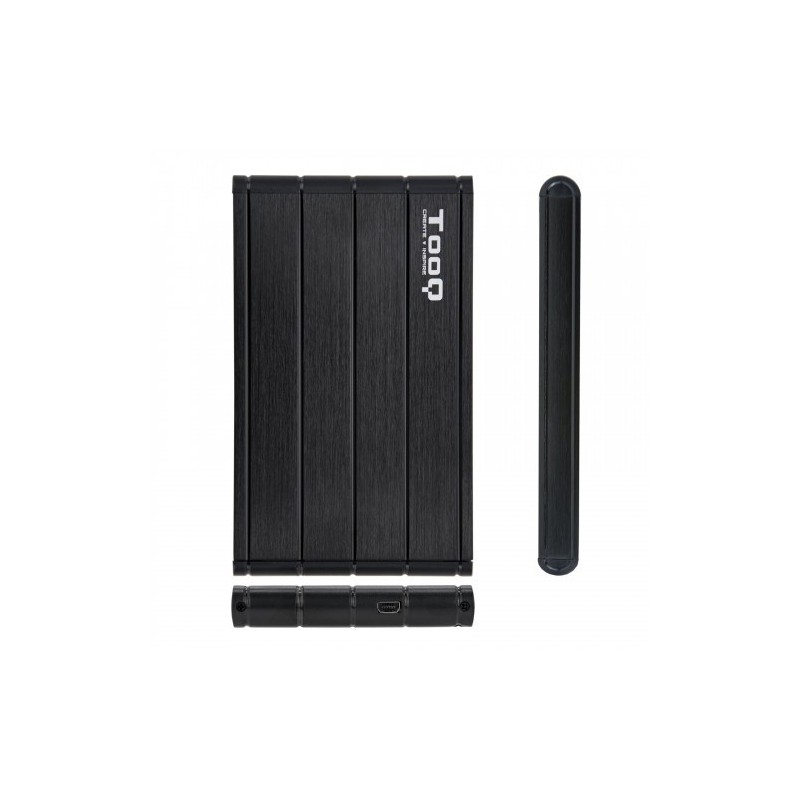 TooQ CAJA HDD 2.5″ SATA A USB 2.0/USB 3.0 NEGRA