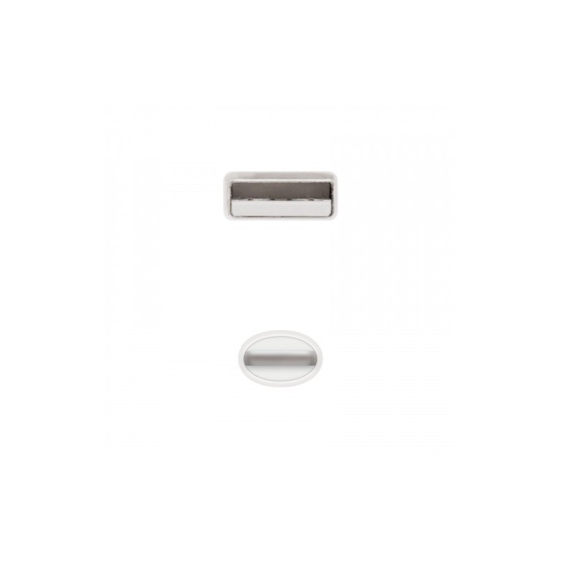 Nanocable CABLE LIGHTNING IPHONE A USB 2.0, IPHONE LIGHTNING-USB A/M, 2.0 M
