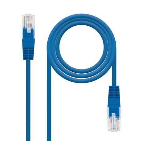 Nanocable 10.20.0401-BL cable de red 1 m Cat6e U/UTP (UTP) Azul