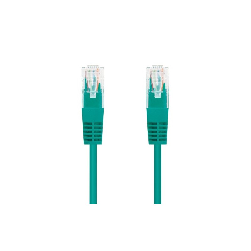 Nanocable 10.20.0401-GR cable de red Verde 1 m Cat6e U/UTP (UTP)