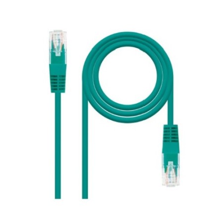 NANOCABLE CABLE RED LATIGUILLO RJ45 CAT.6 UTP AWG24, VERDE, 2.0 M (10.20.0402-GR)